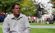 Desmond D'Sa à l'ESU 2014 : Lutter contre les multinationales