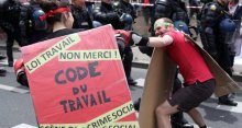 Retour en images sur la manifestation contre la loi Travail du mardi 14 juin&nbsp;(…)