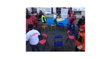 Retour en images sur les actions #FaucheursDeChaises des 9 et 10 décembre