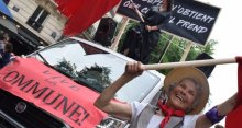 Images de la mobilisation unitaire de la Marée Populaire