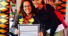 À l'arrivée du tour Alternatiba à Paris, toutes et tous #FaucheursDeChaises