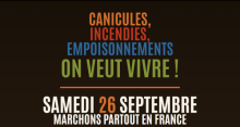 26/09 Marchons pour le climat, le vivant, la paix et la justice sociale